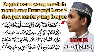 Begini cara membaca Barzanji Rawi 7 dengan nada pelan pelan