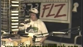 WFLZ 93.3 FLZ Tampa M.J. & B.J. morning show 1995 California Aircheck Video