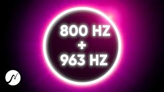800 Hz + 963 Hz Rife Allheil Frequenz & Wunscherfüllung (Gesetz der Anziehung - neowake Kombination)