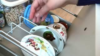  КАК организовать ХРАНЕНИЕ в детском ящике на кухне?