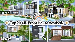 Top 20 + ID props House Aesthetic Part 2 : Sakura School Simulator