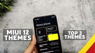 Top 3 MIUI 12 Premium Theme | Cyberpunk 2077,Android 12 & Oxygen Os 11 | MIUI 12 Theme | Ep-2