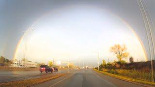 RARE Rainbow Caught on Camera