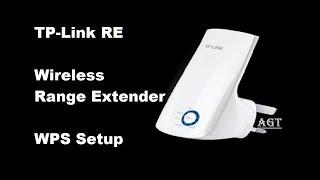 TP-Link RE Wireless Range Extender Setup (WPS / Access Device)