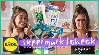 Vegane Produkte von LIDL die ich noch nie probiert habe - top oder flop | Supermarktcheck