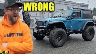 This 2 Door Jeep Wrangler  Is NOT an Overland Vehicle