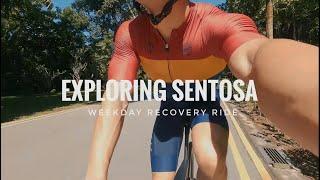 EXPLORING THE HIDDEN TRAIL WITHIN SENTOSA | SINGAPORE CYCLING VLOG