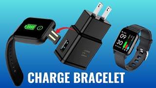 How do you charge a Smart band bracelet