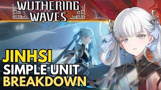 Jinhsi - Simple Unit Breakdown | Wuthering Waves