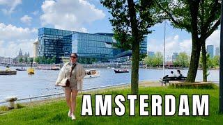 ️ AMSTERDAM WALK  FIRST DAY OF SUMMER ft. MARINETERREIN, Dijkspark & Osterdokskade