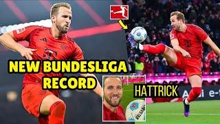 Harry Kane Sets New Bundesliga Record With 4th Hattrick in Bayern Munich v Augsburg 3-0