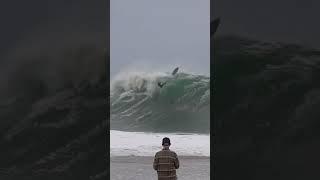 Surfer’s worst nightmare! #surf #bigwaves #shorts