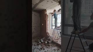 Демонтаж #демонтаж #ремонт #construction #бетонный #work #топ