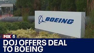 Boeing offered plea deal by DOJ over 737 Max | FOX 5 News
