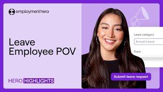 Leave - Employee Experience | Hero Highlights