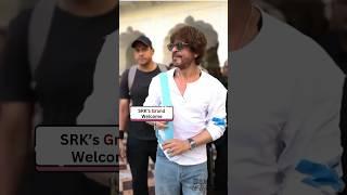 Shah Rukh Khan's Royal Arrival at IIFA 2025 Jaipur!  #shorts #bollywood #iifaawards2025