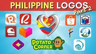 Guess The PHILIPPINE LOGOS Pt. 2 | Logo Quiz