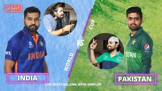 LIVE | Can India Beat Pakistan in T20 World Cup 2022? Live Cricket Commentary | The Simpler