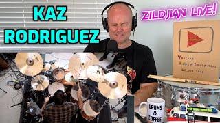 Drum Teacher Reaction: Zildjian LIVE! - Kaz Rodriguez