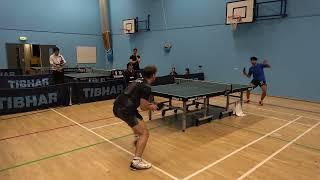 Me VS Emanuel Rubenov (Italian National Player) - FINAL Match - Morpeth TTC Tournament 2024