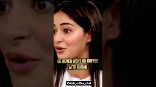 Ananya pandey struggle  #koffeewithkaran8 #youtubeshorts #shorts #koffeewithkaran