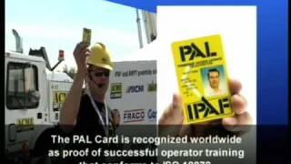 IPAF.org -  Conexpo 2008, Las Vegas - Only dummies don't wear harnesses on booms