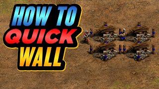 How To Quick-wall Like TheViper | AoE2