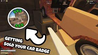 How To Get a Sold your Car Badge | Roblox A Dusty Trip