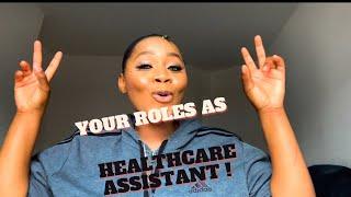 YOUR ROLES AND DUTIES AS A HEALTH CARE ASSISTANT IN THE UK #healthcareassistant