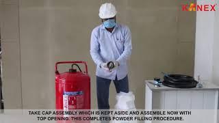 How to Assemble / Install Trolley Mounted DCP type fire extinguisher