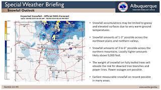 Special Weather Briefing NWS Albuquerque September 6, 2020