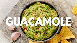 Perfekt hemmagjord guacamole – enkelt & snabbt och gott! 