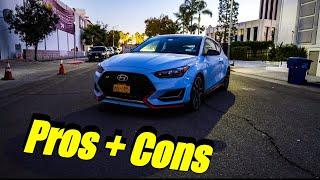 How is a Veloster N on a Road Trip?  // Driving Across County in a Veloster N (Pros + Cons)