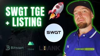 SWGT - Bardzo Dobry Listing  MEXC LBank BitMart