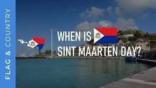 When is Sint Maarten day? │ Flag and Country