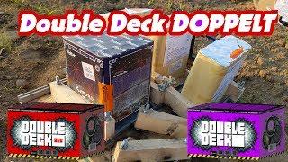 Double Deck DOPPELT 2x Red und Purple + FETTES F4 FINALE - JJFireworks