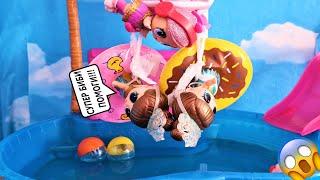 QUEENS ESCAPED, BUT FELL INTO THE POOL Dolls LOL LOL surprise funny cartoons Darinelka