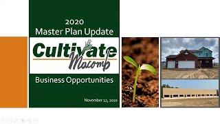 Cultivate Macomb: Master Plan Meeting - Business Opportunities