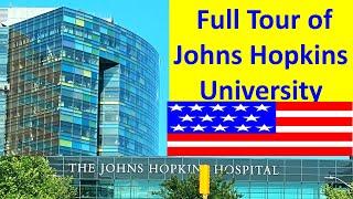 Tour of Johns Hopkins University Campus, Johns Hopkins hospital, America Vlogs, America Darshan