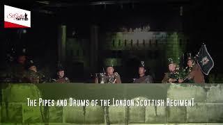 This is Amazing (Grace) with bagpipes and drums)