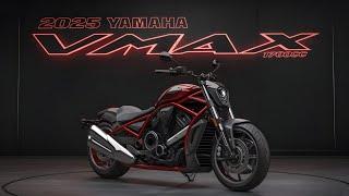 First Look: Stunning 2025 Yamaha VMAX 1700cc – A Beast on Wheels!