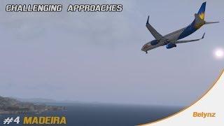 WORLDS HARDEST APPROACH #4 - MADEIRA (LPMA) LANDING PMDG 737 NGX