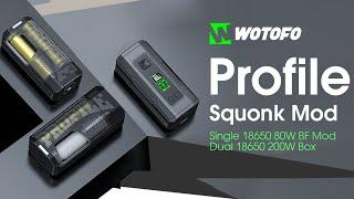 Wotofo Profile Squonk Vape Box Mod