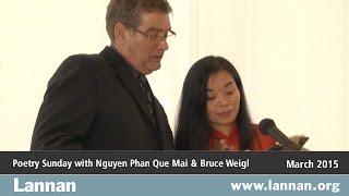 Nguyen Phan Que Mai with Bruce Weigl, 1 March 2015