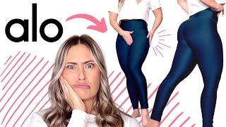 NEW ALO YOGA LEGGING TRY ON REVIEW / 7/8 HIGH WAIST AIRLIFT LEGGING HAUL