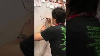 Hiro Mashima Quick Sketch Natsu Dragneel Fairy Tail NYCC17