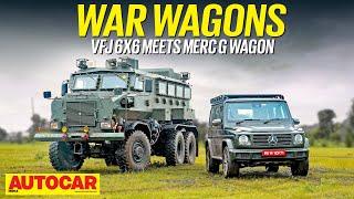 Built for war - VFJ 6x6 Airavat meets Mercedes-Benz G-Class | Feature | Autocar India
