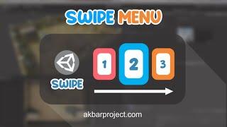 Swipe Control with Touch for Menu Level | Unity