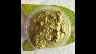 Kesavina Soppina  Chutney | Taro leaves Chutney | arbi  leaves