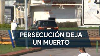 Hombre muere tras persecución en la avenida Garza Sada en Monterrey